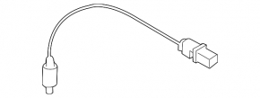 Lambda probe first BMW 7 F01 11-15 1230mm Harness, 3.0L turbo, 740i, Upstream