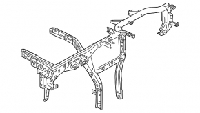Under-torpedo pipe reinforcement Volkswagen ID.4 21-23 rusty
