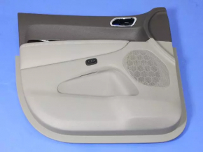 Door trim card front left Dodge Durango 11-12 beige, armrest leather, molding black gloss, seat memory Citadel