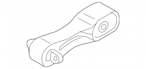 Engine mount rear Mini Cooper F56 3d 14- automatic transmission