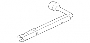 Chevrolet Impala 14-20 wheel spanner