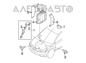 Nissan Murano z50 03-07 engine computer ECU