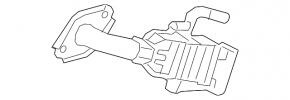 EGR valve cooler Toyota Rav4 19- hybrid