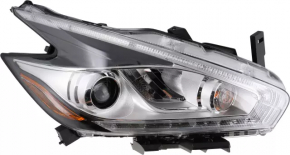 Nissan Murano Z52 15-18 right front headlight assembly (pre-restored LED)