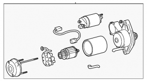 Lexus GX550 24-26 Starter