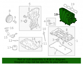 Intake manifold Kia Forte 19-22 2.0