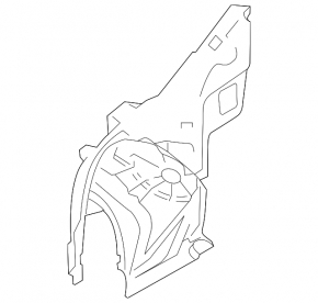 Front left quarter panel BMW X5 E70 07-13