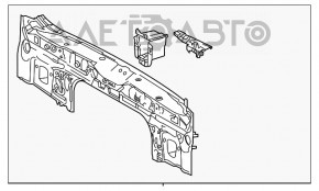 Rear Panel Toyota Highlander 20-