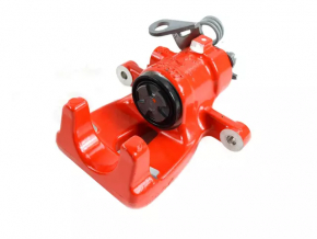 Rear right caliper assembly for Fiat 500 12-19 red