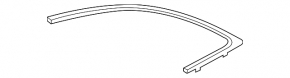 Upper rear left door molding for Lexus Hs250h 10-12