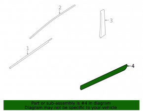 Door trim lower front right Nissan Rogue Sport 17-19 structure