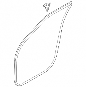 Door seal front right Kia Niro 23-