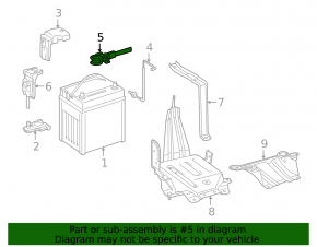Battery terminal negative Toyota Camry v55 15-17 usa