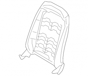 Driver's seat lumbar support with motors for Kia Niro 17-22 HEV, PHEV