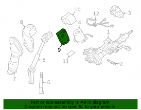 COMPUTER ASSY, POWER STEERING Toyota Rav4 16-17 hybrid