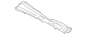 Windscreen wiper grille plastic Audi Q5 8R 09-17 bottom