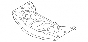Gearbox support Porsche Panamera 10-16 AWD