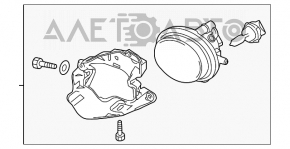 Fog light left fog lamp Mazda3 MPS 09-13