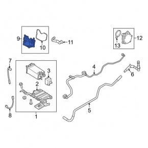 Crankcase Gas Separator Lincoln MKC 15- 2.0T