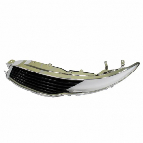 Left radiator grille Lincoln MKZ 13-16 black