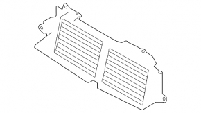 Land Rover Range Rover Sport 13-22 radiator deflector blinds