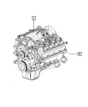 Dodge Durango 09-12 hemi 5.7 engine