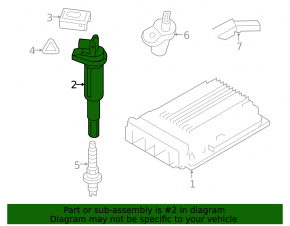 Ignition Coil Mini Cooper Countryman R60 10-16 1.6