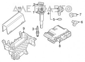 Ignition Coil Mini Cooper Countryman R60 10-16 1.6