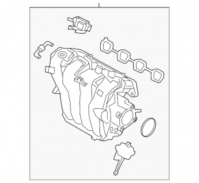 Intake manifold Hyundai Veloster 12-17