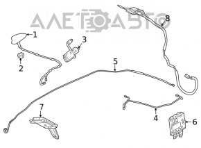 Antenna fin Honda Civic X FC 16-21