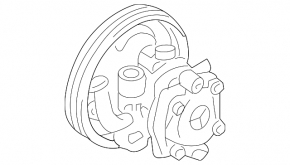 Power steering pump Mitsubishi Lancer 10-17