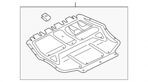 Engine protection VW Passat b7 12-15 USA