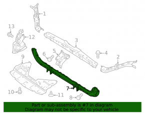 Nissan Rogue 14-20 lower TV bar