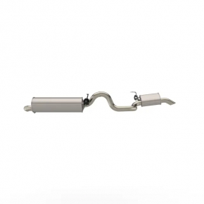 Muffler rear part with barrel Dodge Grand Caravan 11-20 rusty
