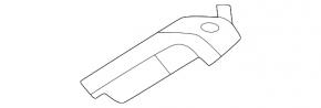 Front bumper protection bracket left Honda Civic XI FE/FL 22-