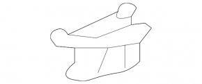 Honda CRV 17-22 roof lining retaining clip, blue