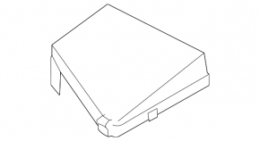 Fuse box cover underhood left Subaru Outback 20-