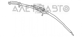 Right side curtain airbag for Hyundai Azera 12-17, rusty squib