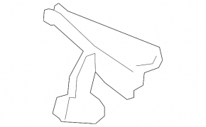 Upper engine mount bracket for Porsche Cayenne 19-26 2.9T, 3.0T, 4.0T on the body