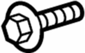 Infiniti QX30 Crankshaft Pulley Bolt 17-