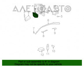 Airbag in steering wheel driver Mercedes W211 dorest beige, scratch