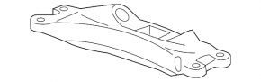 Cadillac CTS 14-15 AWD Transmission Mount Bracket