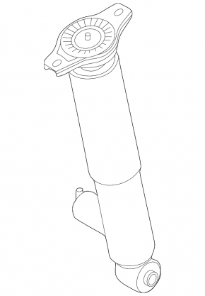 Rear right shock absorber Volvo S60 11-18 Mark 74 electric