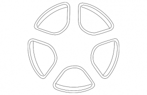 The spare tire on the Toyota Camry v70 18-24 D17 155/70 space saver is worn out.
