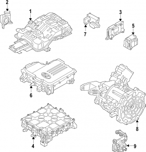 Hyundai Kona 19-23 EV Automatic Transmission Control Unit