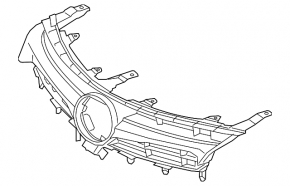 Grill grill Toyota Camry v55 15-17 usa SE