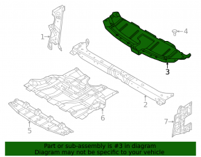 Nissan Rogue 21-23 JP built TV cover