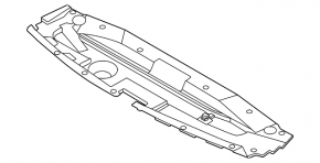 Nissan Pathfinder 22-25 TV trim panel