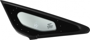 Window blind glass front right Nissan Versa Note 13-19