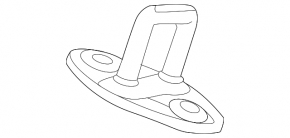 Tailgate lock bracket Kia Niro 23-